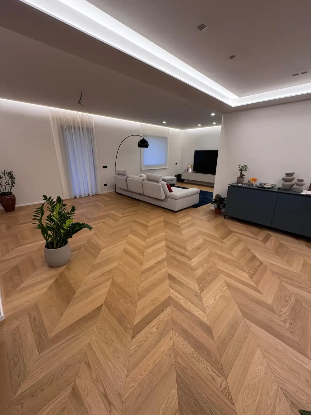 Lavoro di parquet realizzato da L'Arte del Parquet