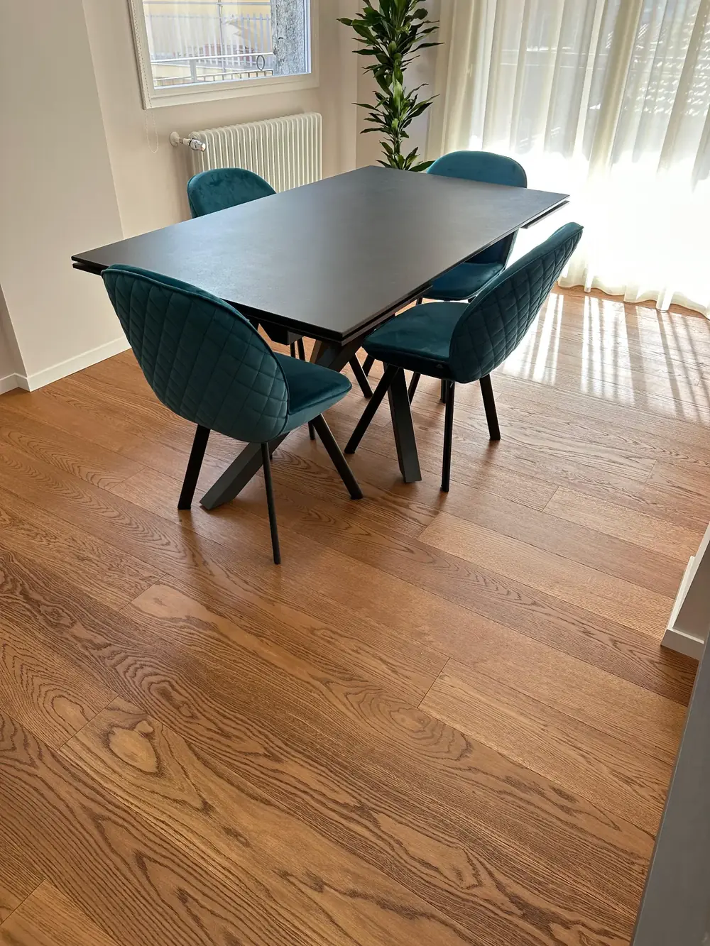 Lavoro di parquet realizzato da L'Arte del Parquet