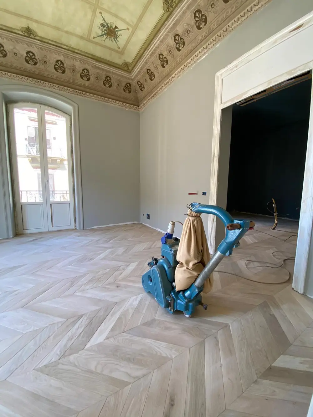 Lavoro di parquet realizzato da L'Arte del Parquet